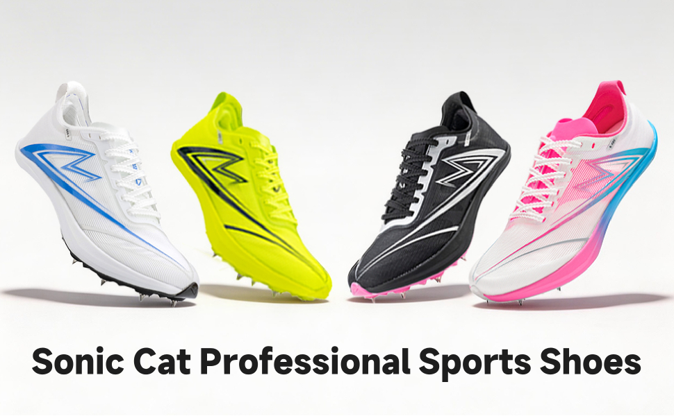 Track and Field Shoes Men Women Kids Spikes Sneakers Full-Length Carbon Plate Track Race Jumping Sneakers Girls Professional Running Track Spikes Shoes Boys detail image 1
