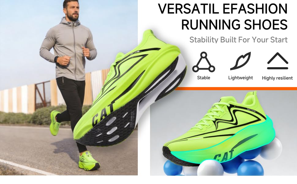 Marathon Running Shoes for Men Women Kids, Dual Carbon Plates and Dual Midsole Workout Sneakers for Training, Racing and Everyday Wear detail image 2