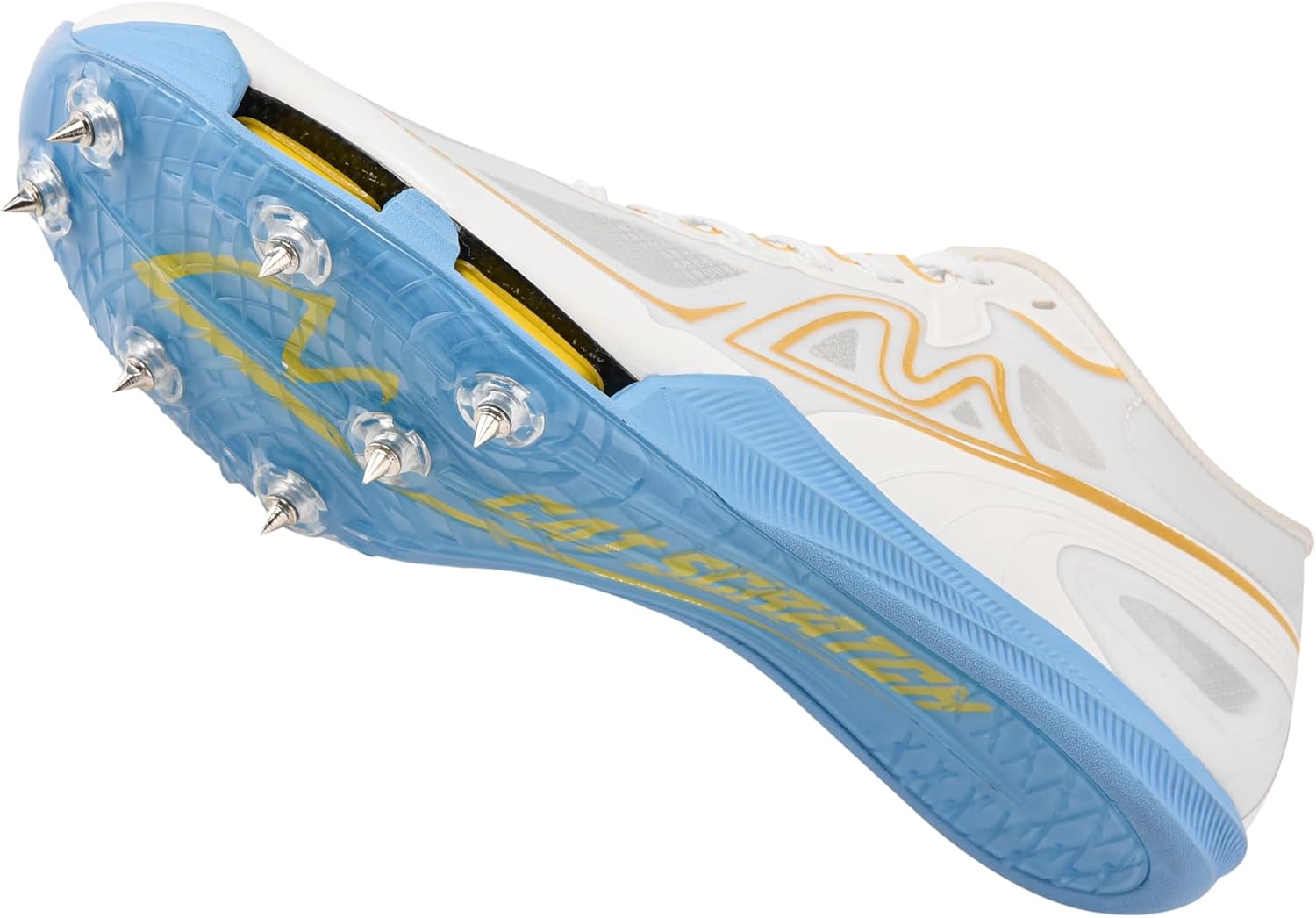 Track and Field Spikes Shoes for Men Women Kids, Air Cushion Running Track Spikes Sneakers with Full-Length Carbon Plate for Racing and Jumping image 9