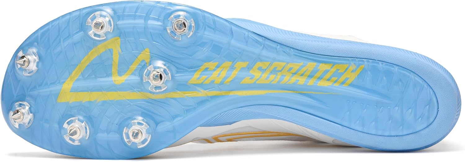 Track and Field Spikes Shoes for Men Women Kids, Air Cushion Running Track Spikes Sneakers with Full-Length Carbon Plate for Racing and Jumping image 11