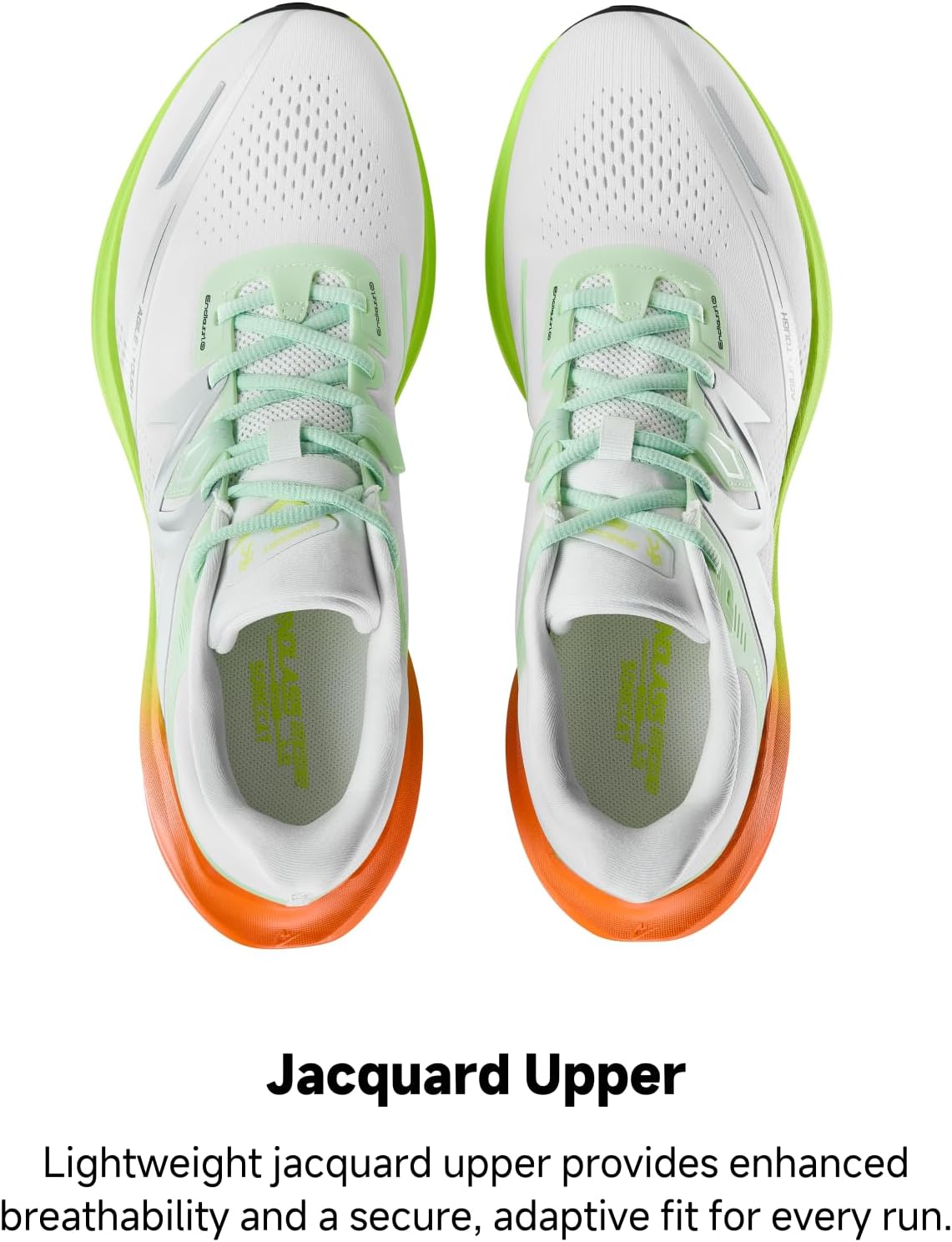 Carbon Plate Running Shoes for Men, Air Cushion Lightweight Road Running Sneakers, Breathable Marathon Training Athletic Shoes image 7