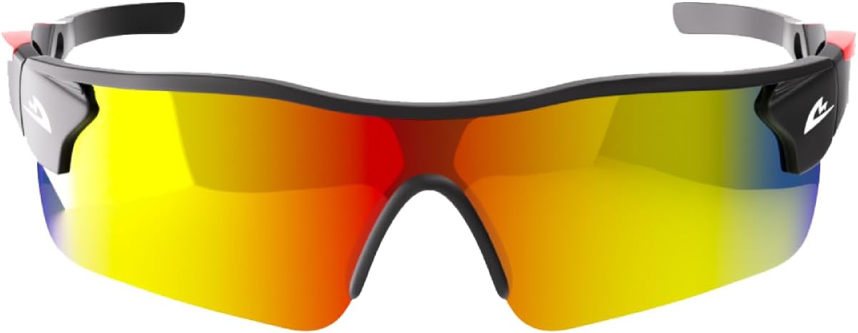 Polarized Sports Sunglasses for Men Women, UV400 Anti Glare Running Cycling Driving Fishing Glasses, TR90 Frame image 9