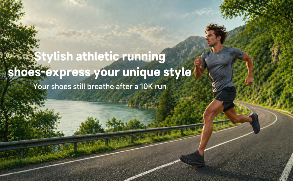 Carbon Plate Running Shoes for Men Women, Air Cushion Lightweight Breathable Road Racing Sneakers for Marathon Training detail image 1