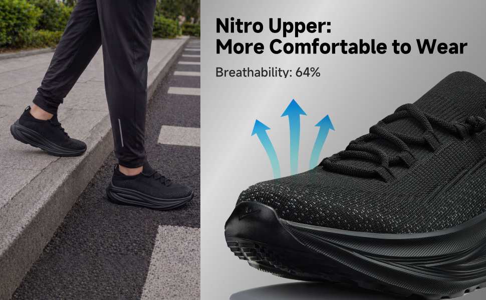 Carbon Plate Running Shoes for Men Women, Air Cushion Lightweight Breathable Road Racing Sneakers for Marathon Training detail image 2